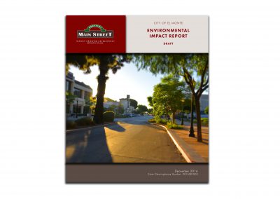 Downtown Main Street Specific Plan & Environmental Impact ReportCity of El Monte, CA